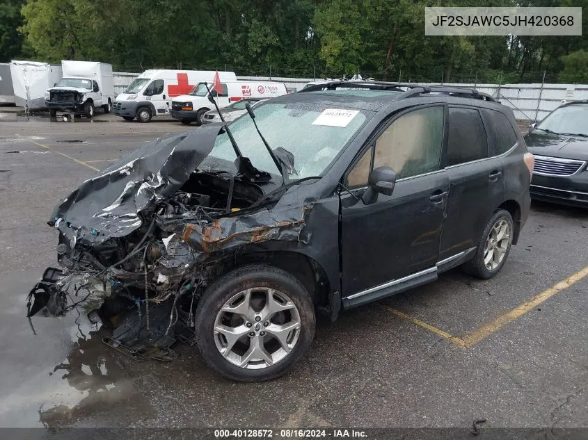 2018 Subaru Forester 2.5I Touring VIN: JF2SJAWC5JH420368 Lot: 40128572