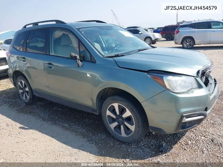 2018 Subaru Forester 2.5I Premium VIN: JF2SJAECXJH454579 Lot: 40266406