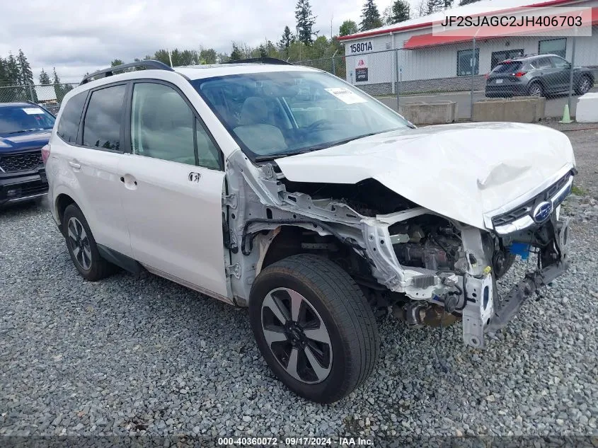 JF2SJAGC2JH406703 2018 Subaru Forester 2.5I Premium