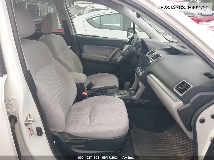 JF2SJAGC3JH492720 2018 Subaru Forester 2.5I Premium