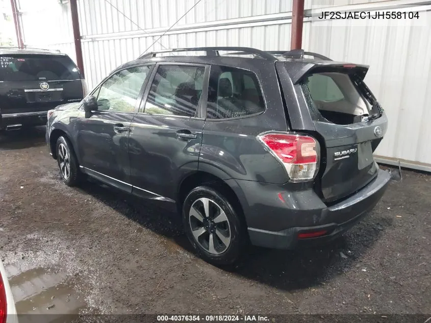 JF2SJAEC1JH558104 2018 Subaru Forester 2.5I Premium