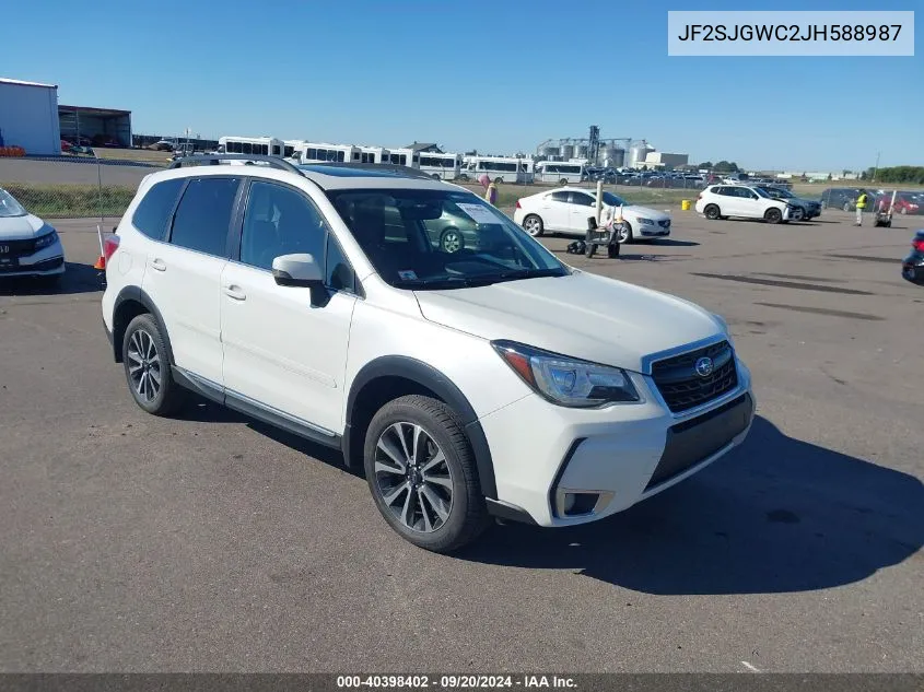 JF2SJGWC2JH588987 2018 Subaru Forester 2.0Xt Touring