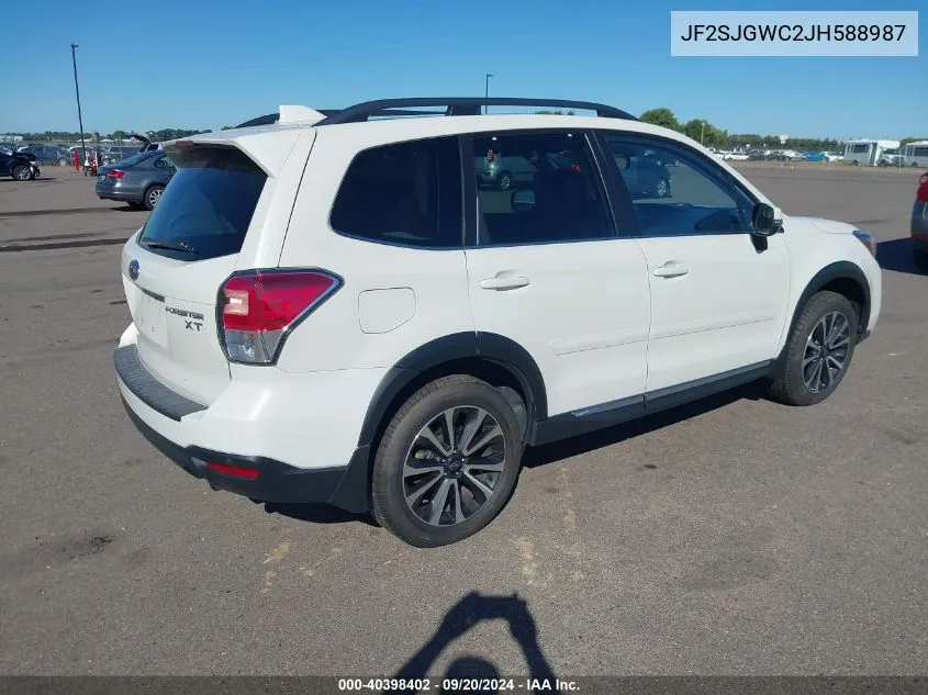 JF2SJGWC2JH588987 2018 Subaru Forester 2.0Xt Touring