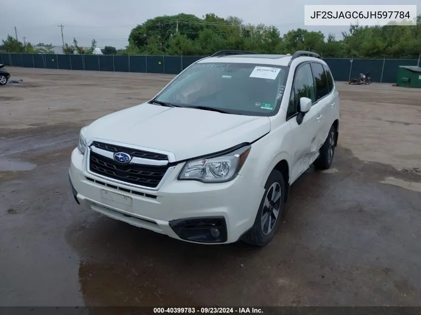 JF2SJAGC6JH597784 2018 Subaru Forester 2.5I Premium