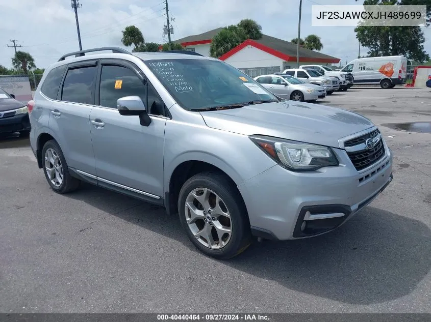 2018 Subaru Forester 2.5I Touring VIN: JF2SJAWCXJH489699 Lot: 40440464