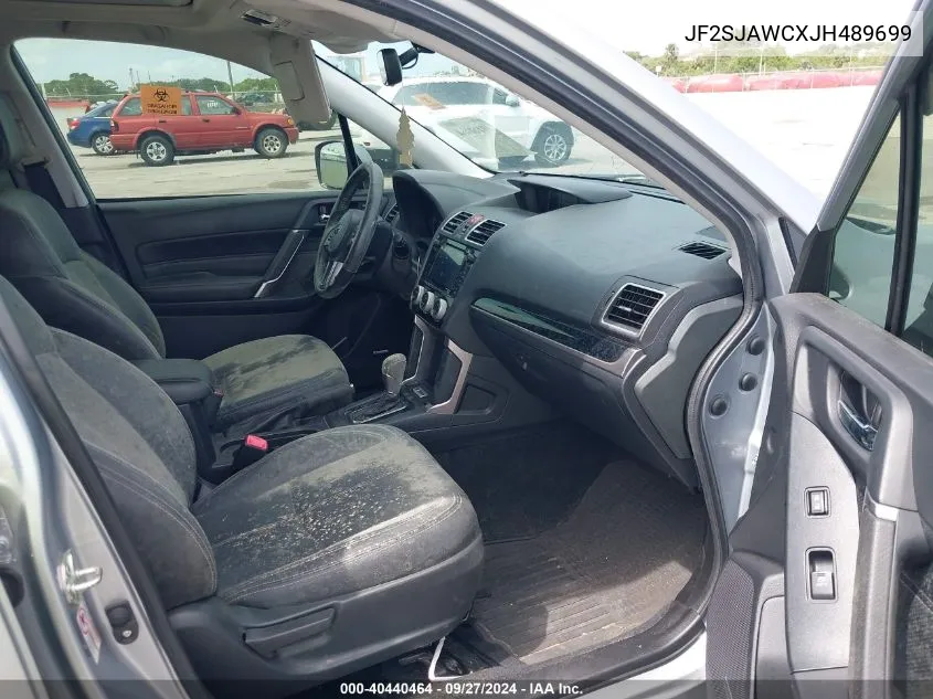 JF2SJAWCXJH489699 2018 Subaru Forester 2.5I Touring