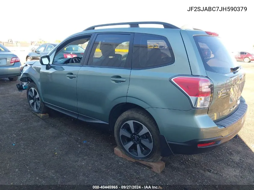 JF2SJABC7JH590379 2018 Subaru Forester 2.5I