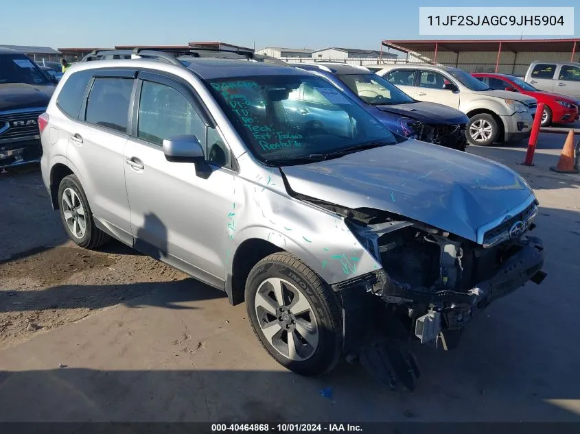 2018 Subaru Forester 2.5I Premium VIN: 11JF2SJAGC9JH5904 Lot: 40464868