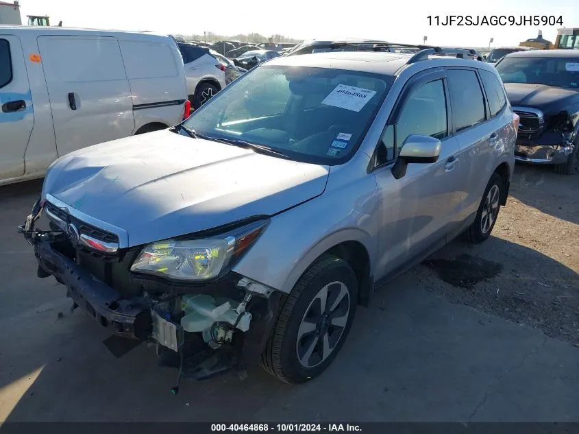 2018 Subaru Forester 2.5I Premium VIN: 11JF2SJAGC9JH5904 Lot: 40464868