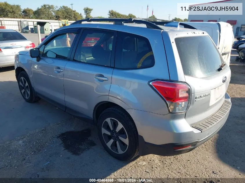 2018 Subaru Forester 2.5I Premium VIN: 11JF2SJAGC9JH5904 Lot: 40464868