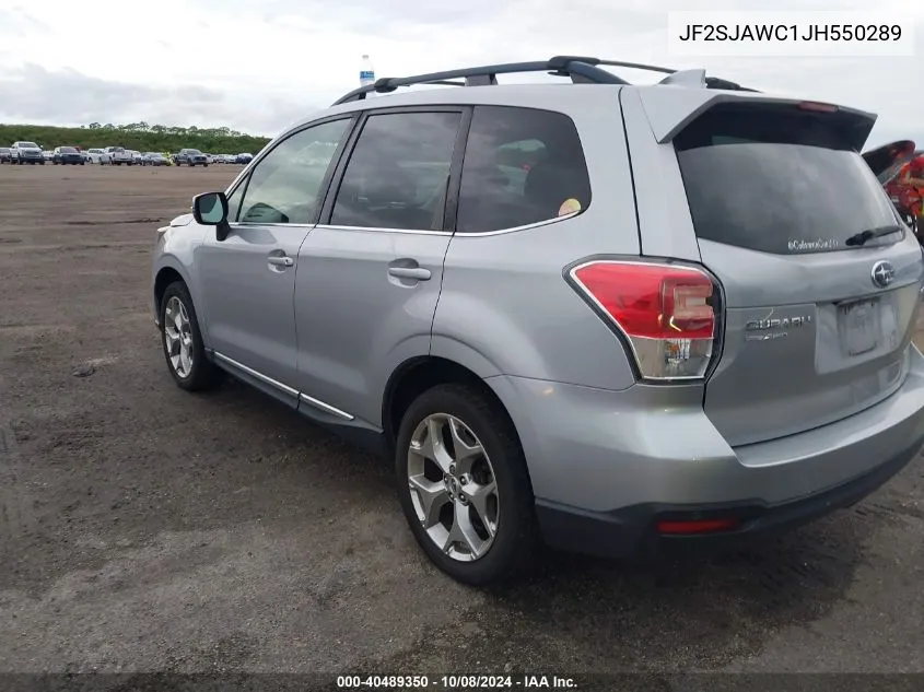 JF2SJAWC1JH550289 2018 Subaru Forester 2.5I Touring