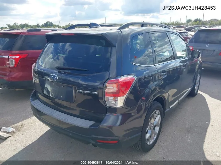 2018 Subaru Forester 2.5I Touring VIN: JF2SJAWC3JH428453 Lot: 40493617