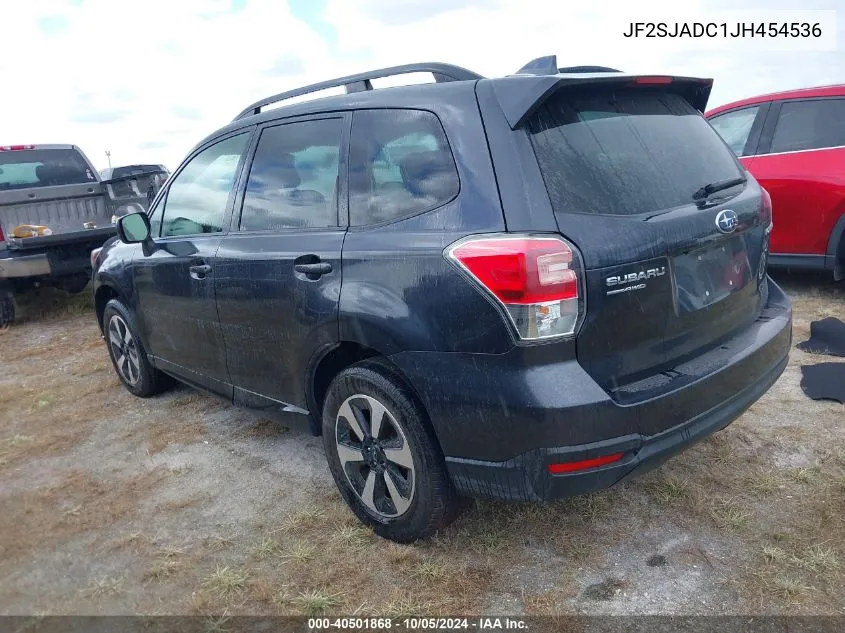 2018 Subaru Forester 2.5I Premium VIN: JF2SJADC1JH454536 Lot: 40501868