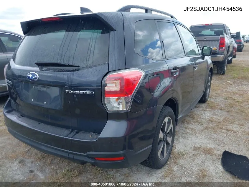 2018 Subaru Forester 2.5I Premium VIN: JF2SJADC1JH454536 Lot: 40501868