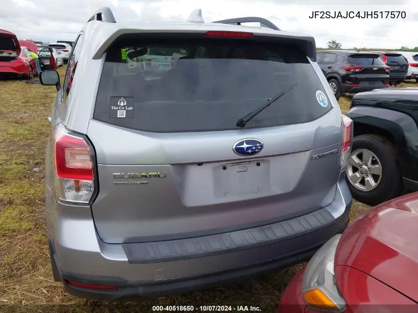 JF2SJAJC4JH517570 2018 Subaru Forester 2.5I Limited