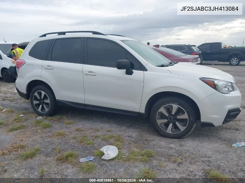 2018 Subaru Forester 2.5I VIN: JF2SJABC3JH413084 Lot: 40518861