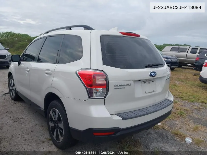 2018 Subaru Forester 2.5I VIN: JF2SJABC3JH413084 Lot: 40518861