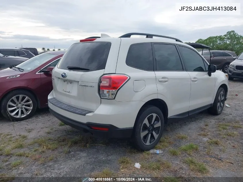 2018 Subaru Forester 2.5I VIN: JF2SJABC3JH413084 Lot: 40518861