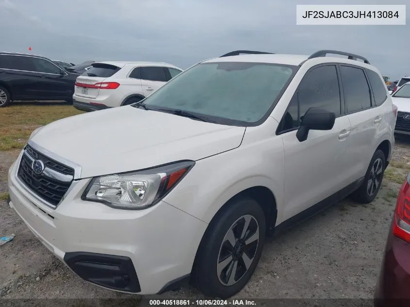 2018 Subaru Forester 2.5I VIN: JF2SJABC3JH413084 Lot: 40518861