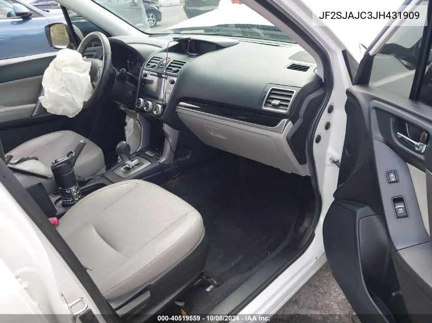 JF2SJAJC3JH431909 2018 Subaru Forester 2.5I Limited