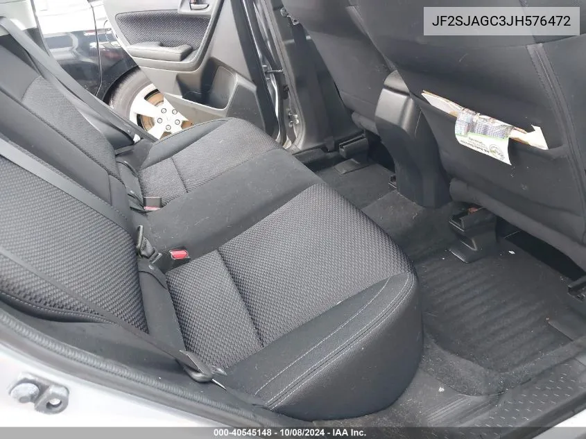 JF2SJAGC3JH576472 2018 Subaru Forester 2.5I Premium