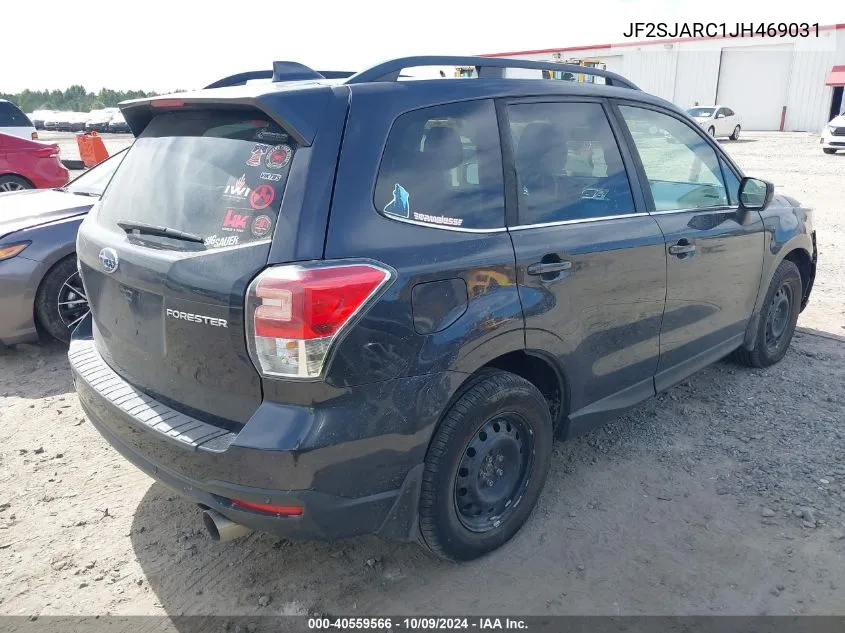 JF2SJARC1JH469031 2018 Subaru Forester 2.5I Limited