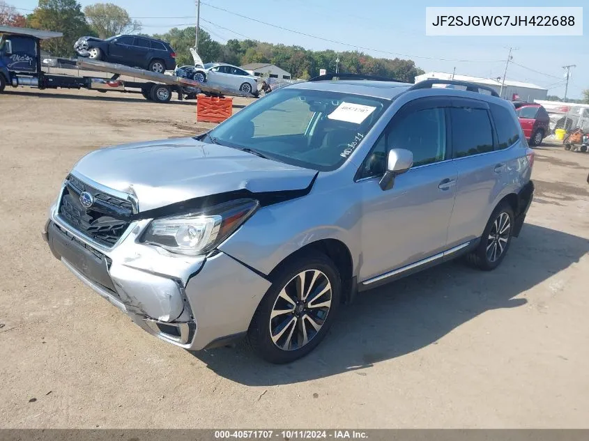 2018 Subaru Forester 2.0Xt Touring VIN: JF2SJGWC7JH422688 Lot: 40571707