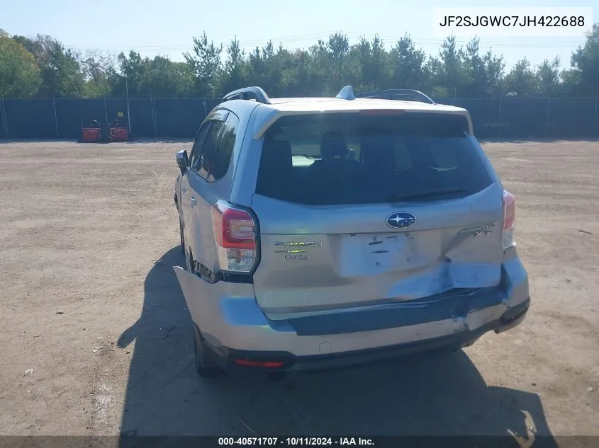 2018 Subaru Forester 2.0Xt Touring VIN: JF2SJGWC7JH422688 Lot: 40571707