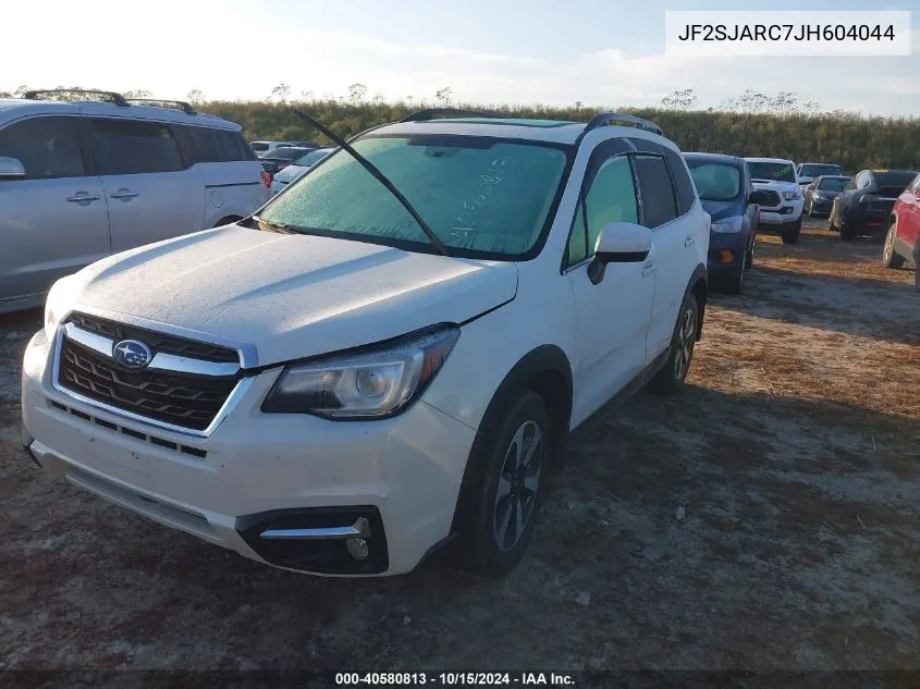 2018 Subaru Forester 2.5I Limited VIN: JF2SJARC7JH604044 Lot: 40580813