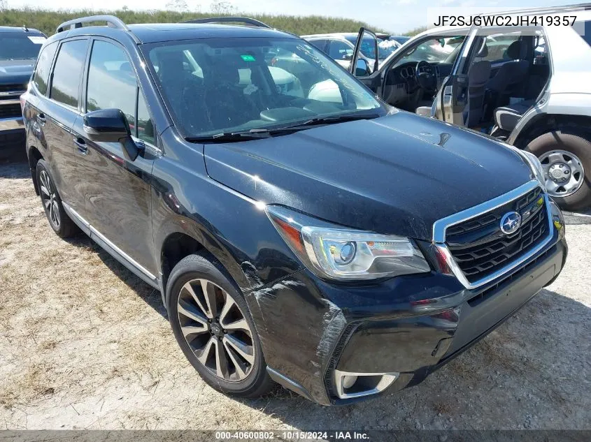 2018 Subaru Forester 2.0Xt Touring VIN: JF2SJGWC2JH419357 Lot: 40600802