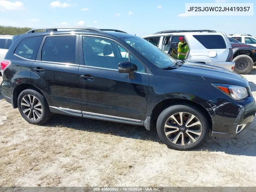 2018 Subaru Forester 2.0Xt Touring VIN: JF2SJGWC2JH419357 Lot: 40600802