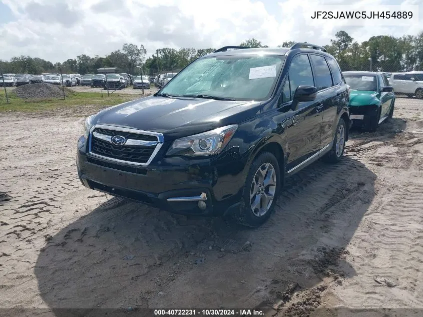 2018 Subaru Forester 2.5I Touring VIN: JF2SJAWC5JH454889 Lot: 40722231