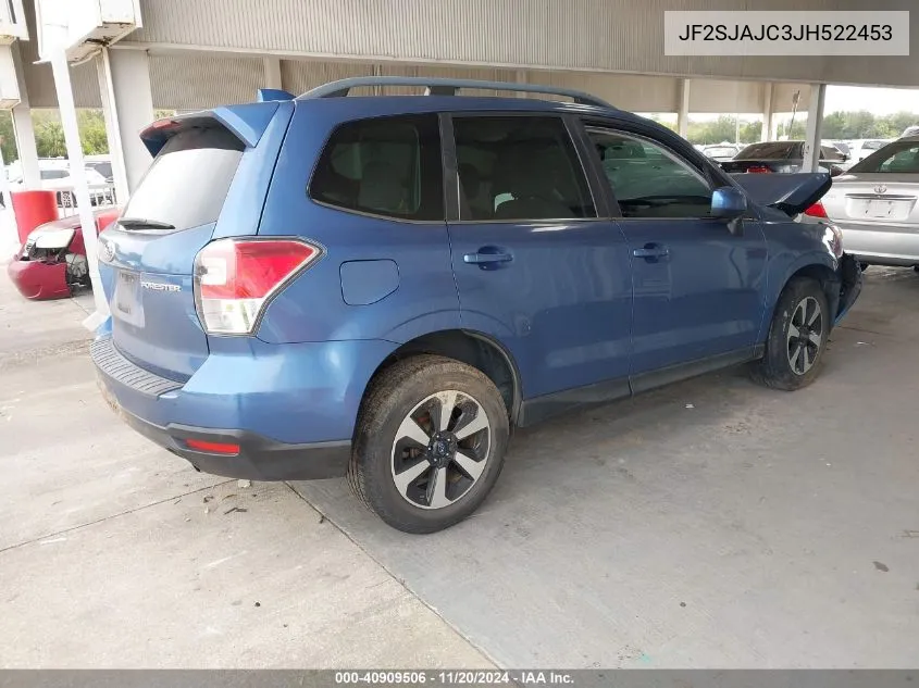 2018 Subaru Forester 2.5I Limited VIN: JF2SJAJC3JH522453 Lot: 40909506