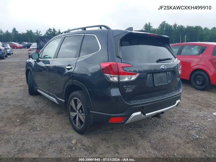 2019 Subaru Forester Touring VIN: JF2SKAWCXKH499910 Lot: 39991945