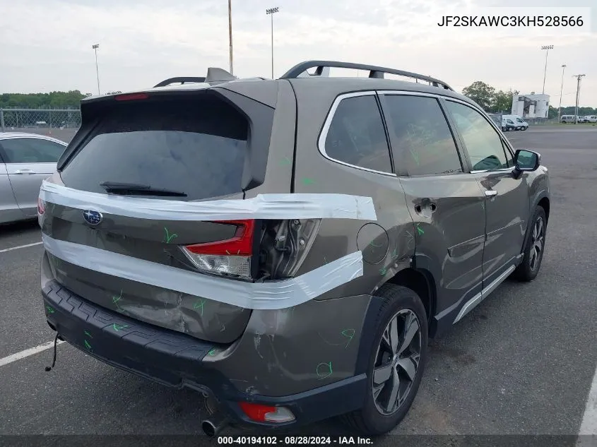 2019 Subaru Forester Touring VIN: JF2SKAWC3KH528566 Lot: 40194102