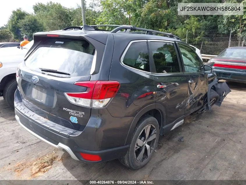 JF2SKAWC8KH586804 2019 Subaru Forester Touring