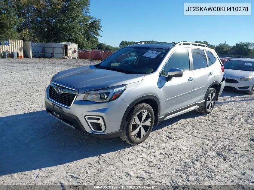 2019 Subaru Forester Touring VIN: JF2SKAWC0KH410278 Lot: 40520199