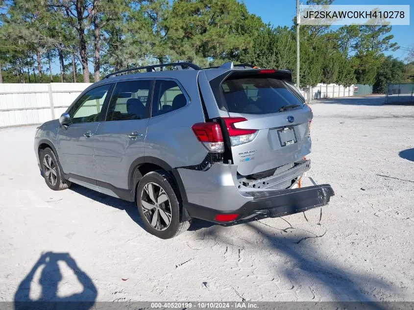 2019 Subaru Forester Touring VIN: JF2SKAWC0KH410278 Lot: 40520199