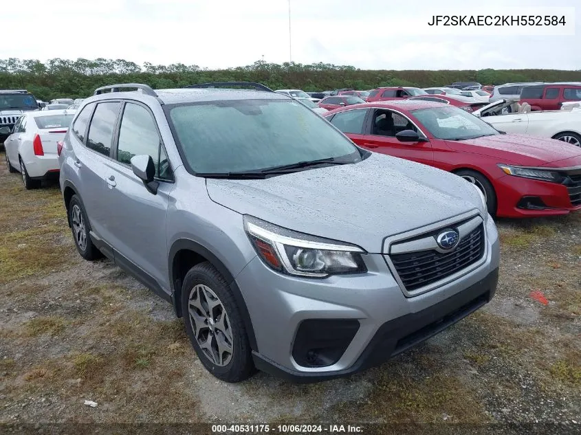 JF2SKAEC2KH552584 2019 Subaru Forester Premium