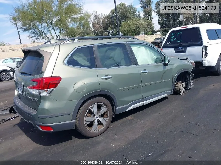 2019 Subaru Forester Touring VIN: JF2SKAWC8KH524173 Lot: 40538402