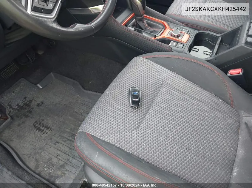 JF2SKAKCXKH425442 2019 Subaru Forester Sport