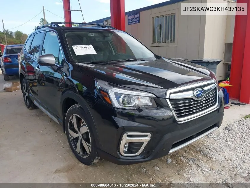 2019 Subaru Forester Touring VIN: JF2SKAWC3KH437135 Lot: 40604813