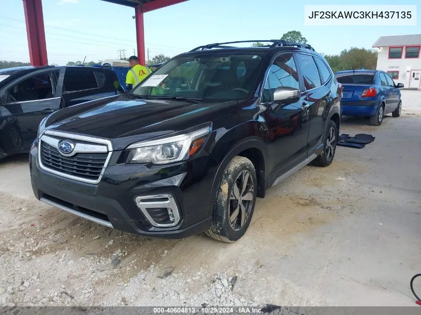 2019 Subaru Forester Touring VIN: JF2SKAWC3KH437135 Lot: 40604813