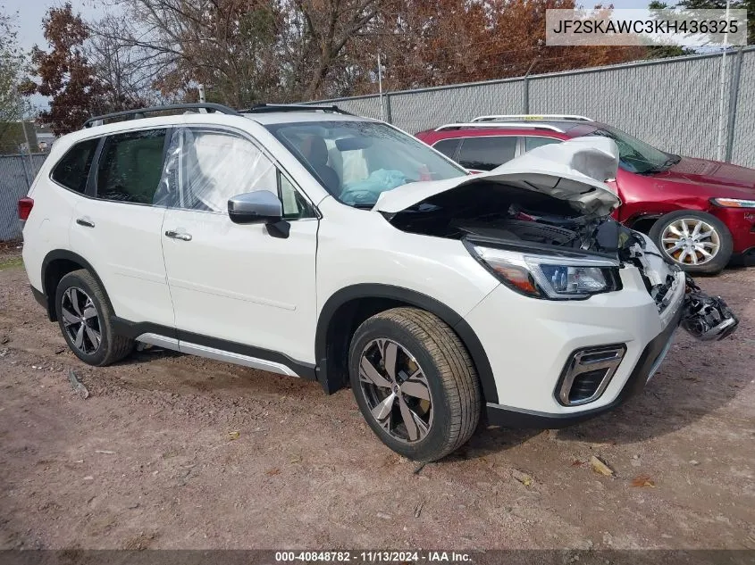 2019 Subaru Forester Touring VIN: JF2SKAWC3KH436325 Lot: 40848782