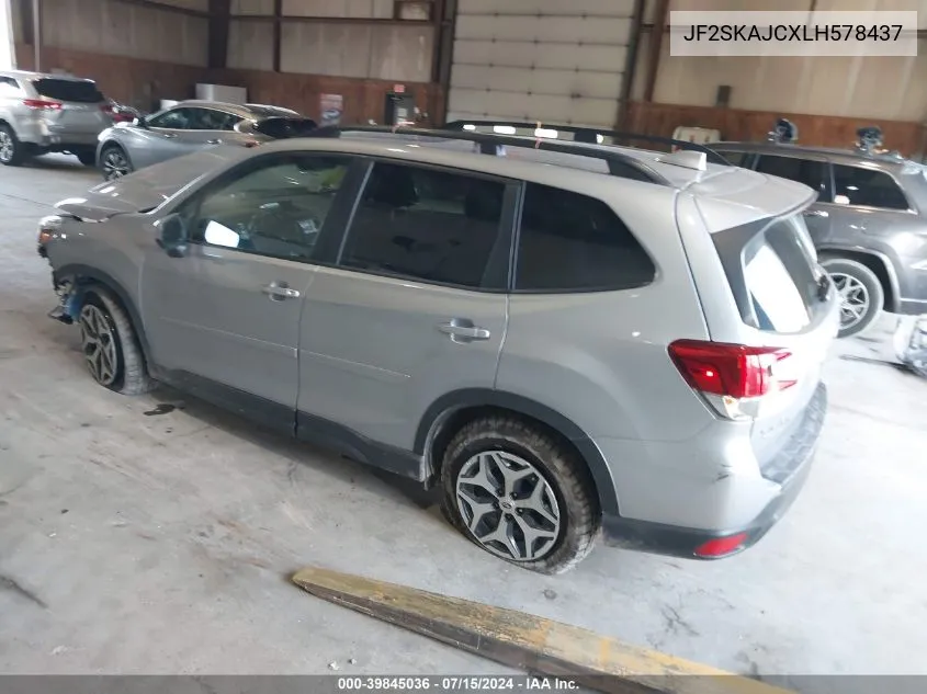 JF2SKAJCXLH578437 2020 Subaru Forester Premium