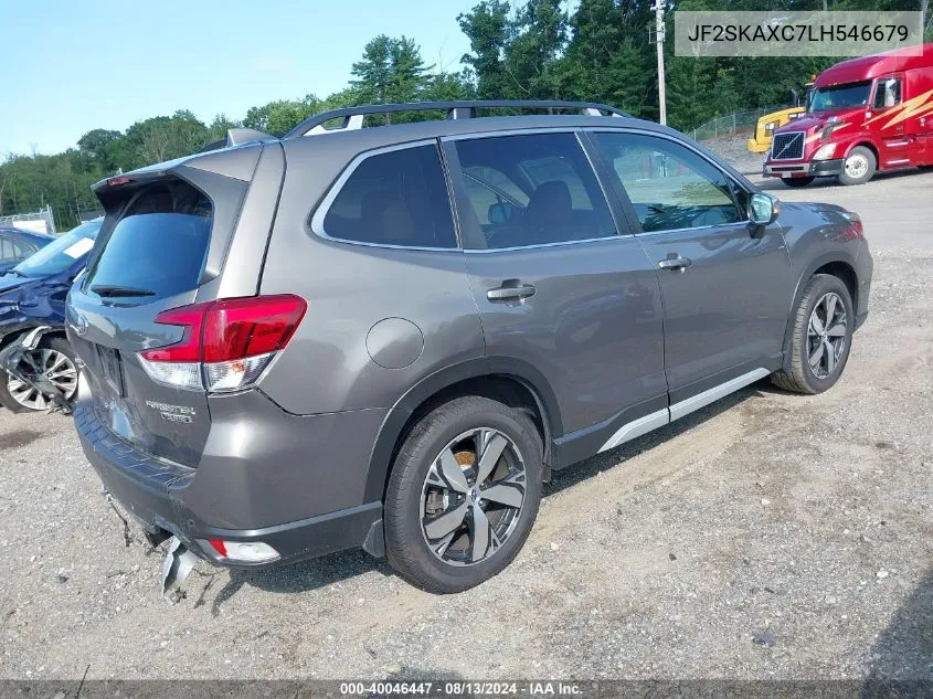 2020 Subaru Forester Touring VIN: JF2SKAXC7LH546679 Lot: 40046447