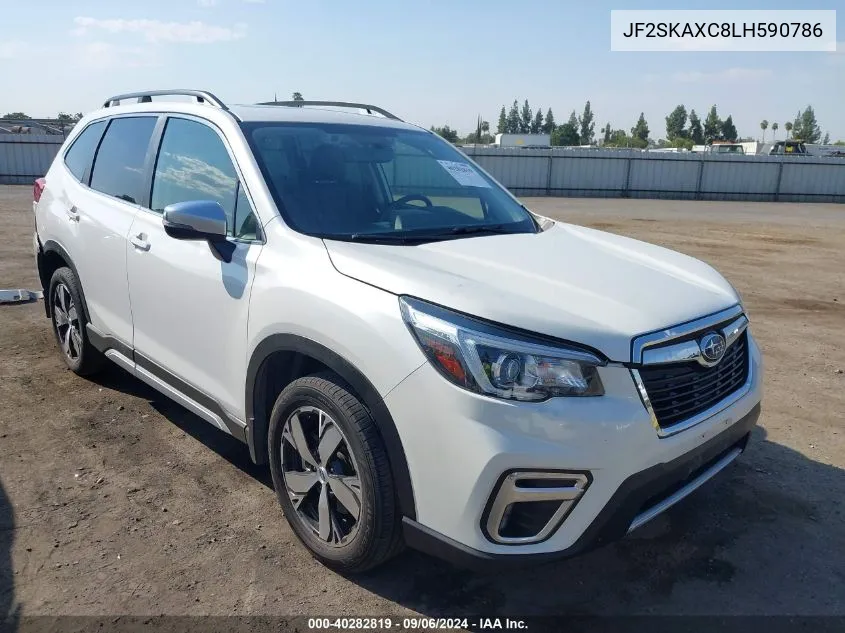 2020 Subaru Forester Touring VIN: JF2SKAXC8LH590786 Lot: 40282819