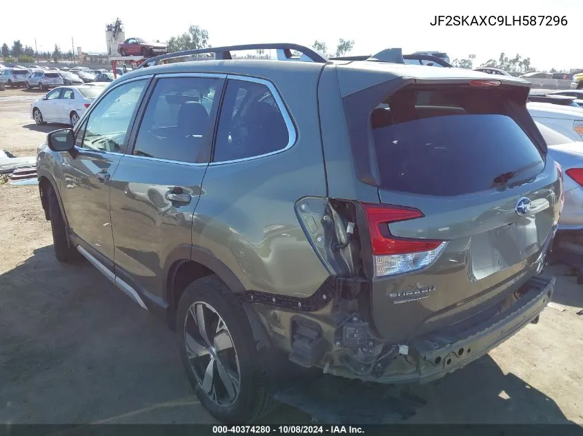 2020 Subaru Forester Touring VIN: JF2SKAXC9LH587296 Lot: 40374280