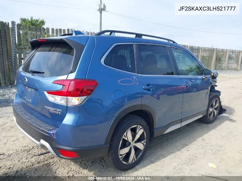 2020 Subaru Forester Touring VIN: JF2SKAXC3LH521777 Lot: 40415187