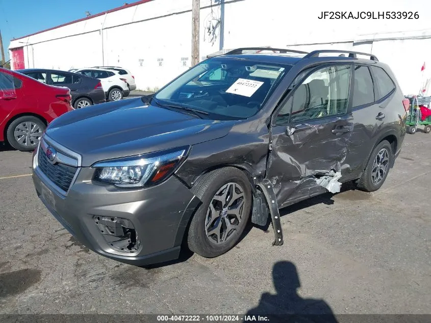 JF2SKAJC9LH533926 2020 Subaru Forester Premium